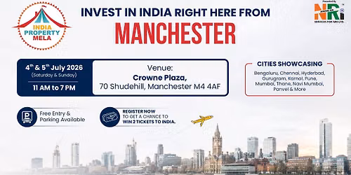 India Property Mela Manchester 2026 | 20th Edition