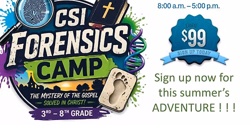 CSI Forensics Camp 