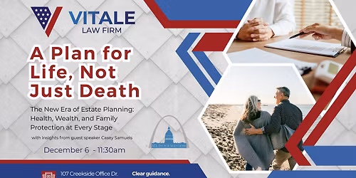 A Plan for Life, Not Just Death