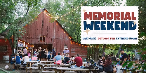 Memorial Weekend at Wayback Barn