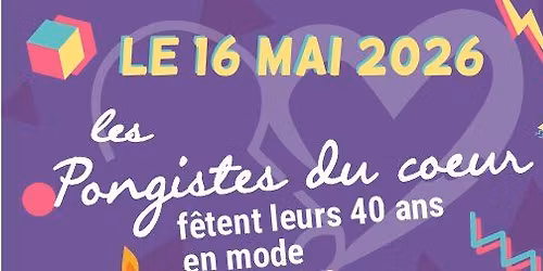 38 \u00e8me \u00e9ditions des pongistes du Coeur 