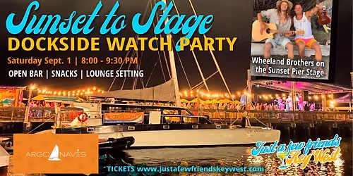 Sunset to Stage: Wheeland Brothers Dockside Party