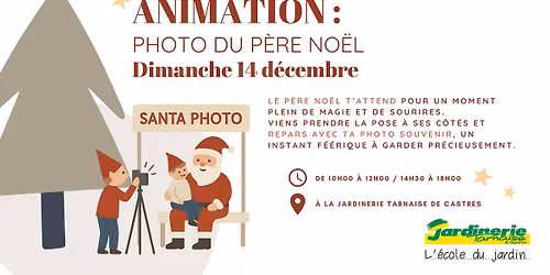 Photo avec le P\u00e8re No\u00ebl