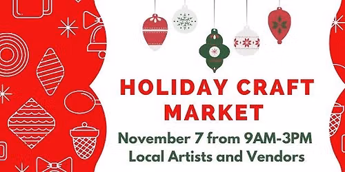 Holiday Craft Market in the Burgwin-Wright House gardens 
