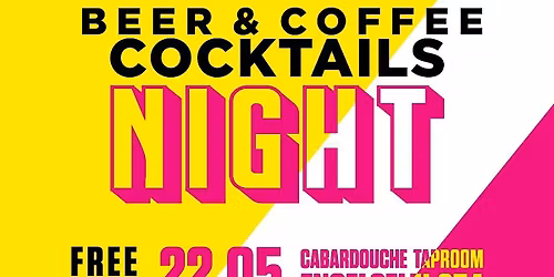 FUSION NIGHT \/\/ Coffee&Beer Cocktails \/\/ Official Antwerp Coffee Week Event