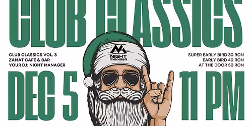 C L U B \ud83c\udf85\ud83c\udffc C L A S S I C S VOL. 3 \ud83c\udf85\ud83c\udffc SANTA EDITION