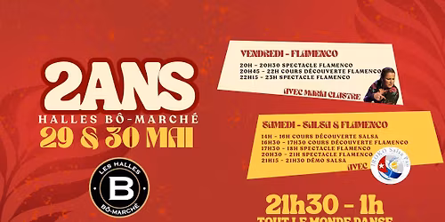 \ud83c\udf89 2 ANS AUX HALLES B\u00d4-MARCH\u00c9 \ud83c\udf89
