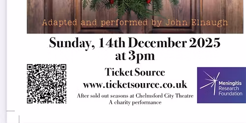 Christmas carol a one man show