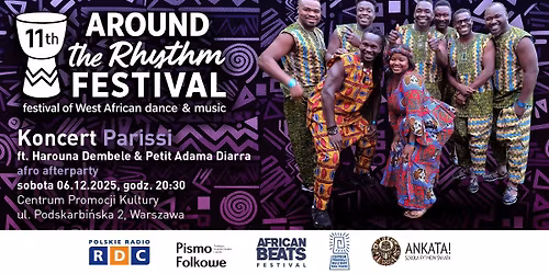 Koncert Parissi ft. Harouna Dembele & Petit Adama Diarra na 11th Around the Rhythm Festival