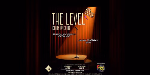 THE LEVEL UP COMEDY CLUB - STAND-UP OPEN MIC @ Gaston Bistro & Bar