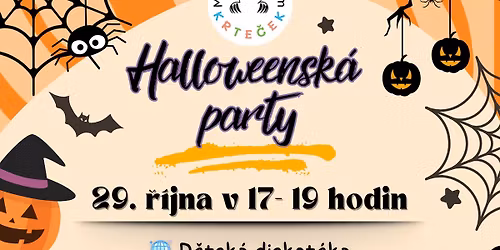 \u26a0\ufe0fKAPACITA NAPLN\u011aNA\u203c\ufe0f\ud83d\udc7b Halloweensk\u00e1 party v Krte\u010dkovi \ud83c\udf83