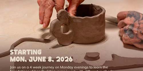4 Week Foundations of Handbuilding