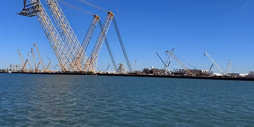 Industrial Waterways Tour on The Scarlet Lady