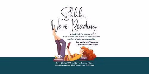 Shhh... We're Reading - A Book Club for Introverts