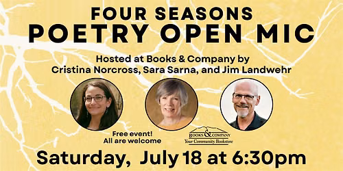 Four Seasons Poetry Open Mic - Autumn 2026