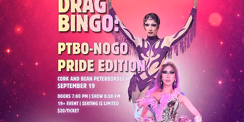Drag Bingo at Cork and Bean Peterborough: Pride Edition