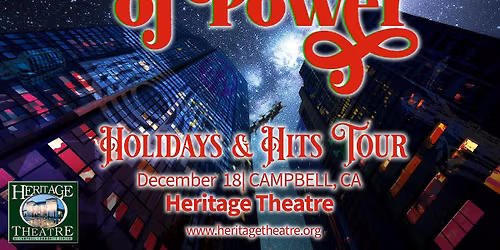 Heritage Theatre Presents: Tower of Power Holidays and Hits Tour