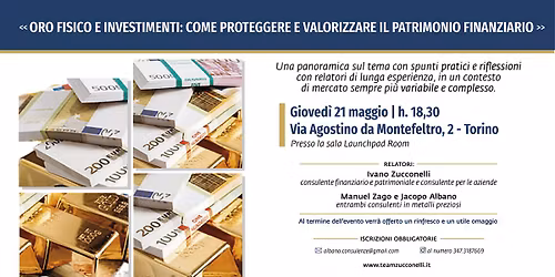 Oro Fisico e Investimenti: Come Proteggere il Patrimonio Finanziario