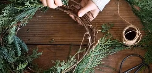 Festive Wreath Making Workshop with Mrs. B