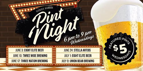 Pint Night - $5 Featured Pints!