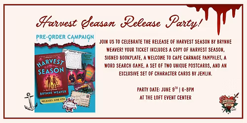 Harvest Season Release Party!!