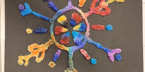 Drop-In: Salt Art Snowflakes