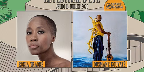 Festival d\u2019\u00c9t\u00e9 \u2022 Rokia Traor\u00e9 I Ousmane Kouyat\u00e9 I 16.07.26