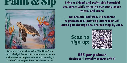 Paint and Sip at Caledonia Brewing