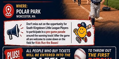 South Kingstown Little League WooSox Outing 2026