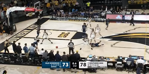 Old Dominion Monarchs vs. Southern Miss Golden Eagles