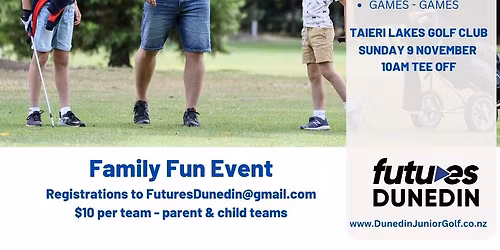 6 hole Ambrose Fun Day at Taieri Lakes Golf Club