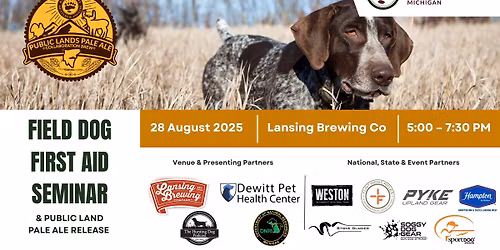 Field Dog First Aid & Public Land Pale Ale Release