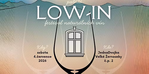 LOW-IN festival natur\u00e1ln\u00edch v\u00edn
