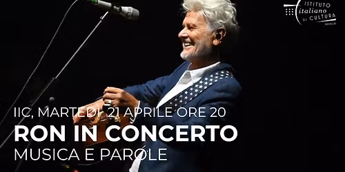 Ron in concerto. Musica e parole