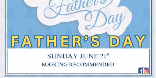 \ud83c\udf7b\ud83d\udc99 FATHER\u2019S DAY AT THE BLUE BELL \ud83d\udc99\ud83c\udf7b