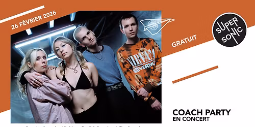 Coach Party en concert au Supersonic