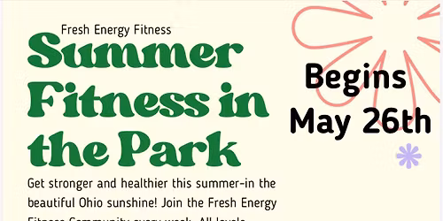 Summer Fitness in the Park