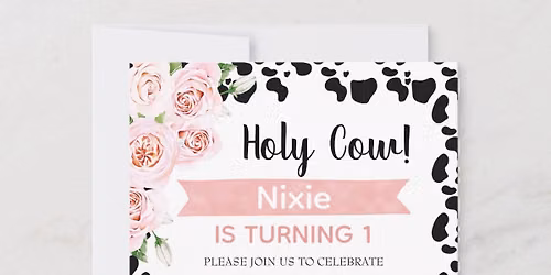 Holy cow nixie is ONE!!!