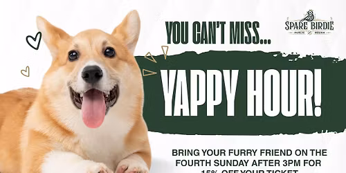 Yappy Hour @ Spare Birdie