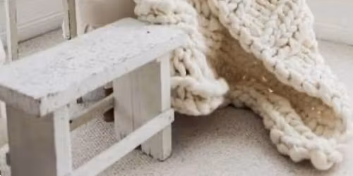 Chunky Knit Blanket
