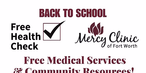 Back to School Free Health Check