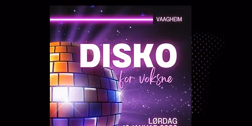 Diskotek for voksne p\u00e5 Vaagheim!!!