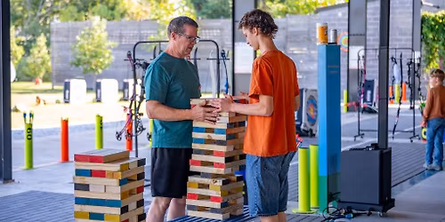 Spring Break Series: Archery Jenga