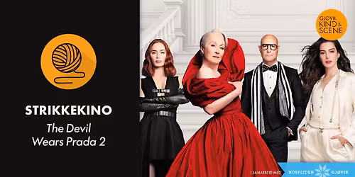 Strikkekino \ud83e\uddf6 The Devil Wears Prada 2 \/\/ Gj\u00f8vik Kino & Scene