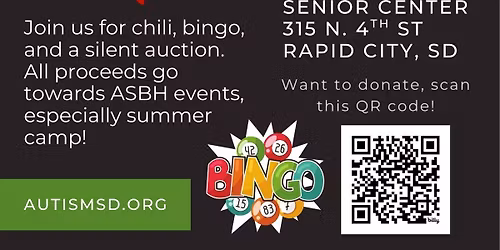 ASBH Chili Feed Fundraiser - Open to the Public!