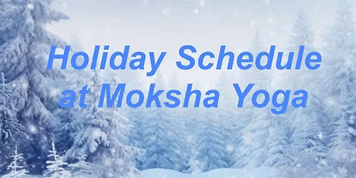 New Year's Day - Morning Classes