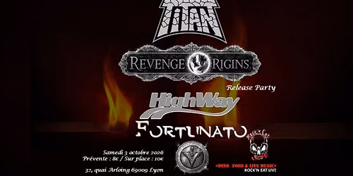 Revenge (Release Party) + Titan + HighWay + Fortunato