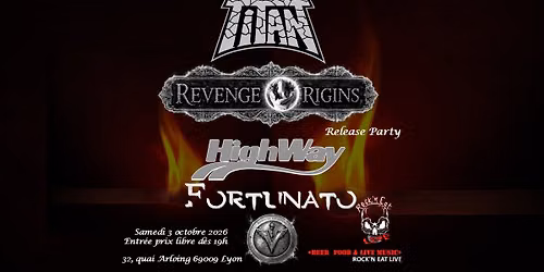 Revenge (Release Party) + Titan + HighWay + Fortunato