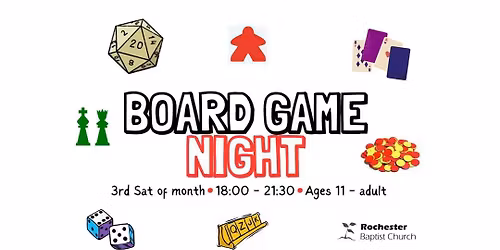 Monthly Board game night