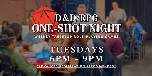 D&D\/RPG One-Shot Night